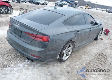 2018 Audi S5 3.0T Premium Plus from USA, damaged, VIN WAUB4CF58JA081226